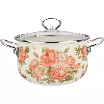 Эмалированная кастрюля Agness