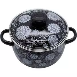 Эмалированная кастрюля Сибирские товары