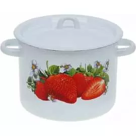 Эмалированная кастрюля Сибирские товары ТБ2564