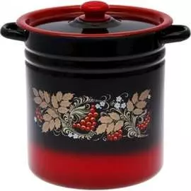 Эмалированная кастрюля Сибирские товары ПС3533