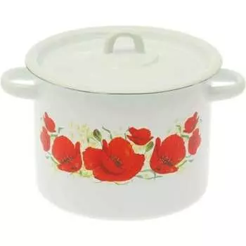 Эмалированная кастрюля Сибирские товары ХП2067