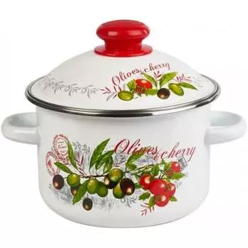 Эмалированная кастрюля Сибирские товары