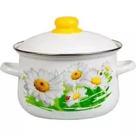 Эмалированная кастрюля СТАЛЬЭМАЛЬ