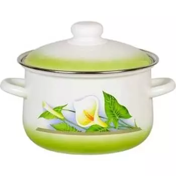 Эмалированная кастрюля СТАЛЬЭМАЛЬ