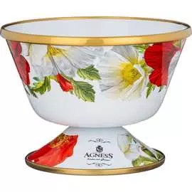 Эмалированная конфетница Agness