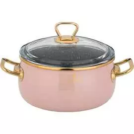 Эмалированная кованая кастрюля Agness