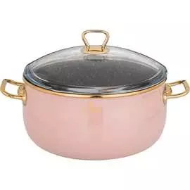 Эмалированная кованая кастрюля Agness