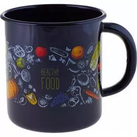 Эмалированная кружка appetite Healthy food 1с3с Healthy