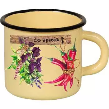 Эмалированная кружка appetite