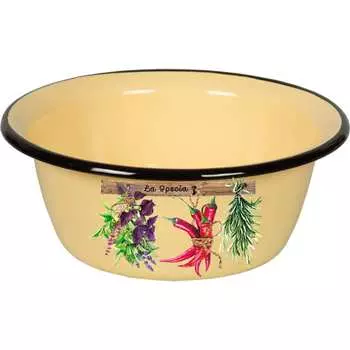 Эмалированная миска appetite