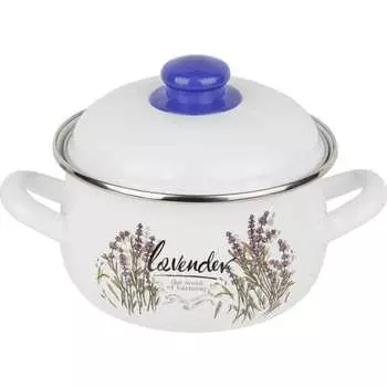 Эмалированная стальная кастрюля PERFECTO LINEA