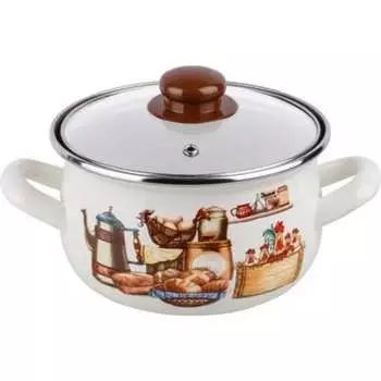 Эмалированная стальная кастрюля PERFECTO LINEA традиции 50-951939