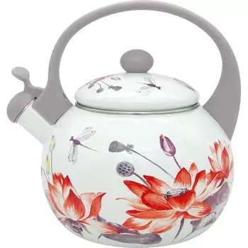 Эмалированный чайник appetite Lotus FT7-LT