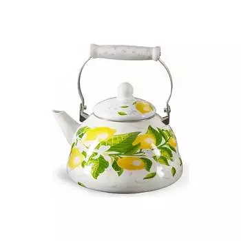 Эмалированный чайник MetaLLoni EM-301x1/62 3 л, Лимоны Р1-00004197