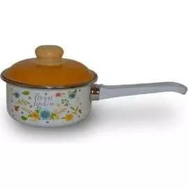 Эмалированный цилиндрический ковш appetite Floral kitchen 6RB144M