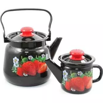 Эмалированный набор посуды Сибирские товары