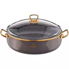 Эмалированный сотейник Agness