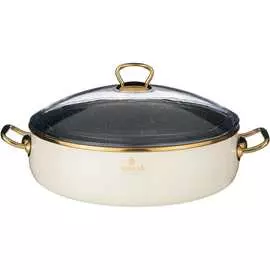 Эмалированный сотейник Agness