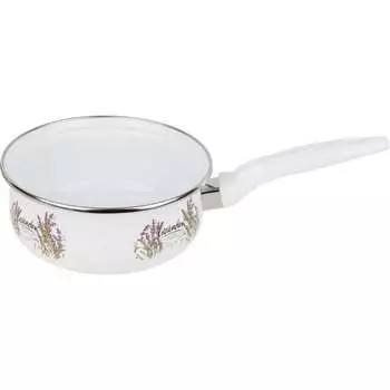 Эмалированный стальной ковш PERFECTO LINEA Цветок лаванды 51-390213