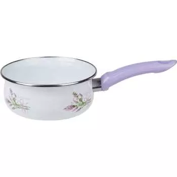 Эмалированный стальной ковш PERFECTO LINEA Лаванда 51-333213
