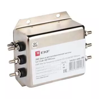 Эмс-фильтры для преобразователя частоты EKF vector-emi-7R5