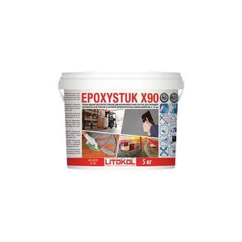 Эпоксидная затирочная смесь LITOKOL EPOXYSTUK X90 C.15 GRIGIO FERRO 479360002