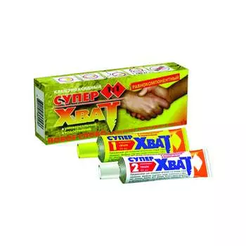 Эпоксидный равнокомпонентный клей Новбытхим СУПЕР ХВАТ 1489