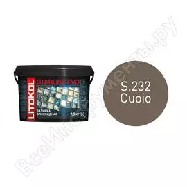 Эпоксидный состав для укладки и затирки мозаики и керамической плитки LITOKOL STARLIKE EVO S.232 CUOIO 485290003