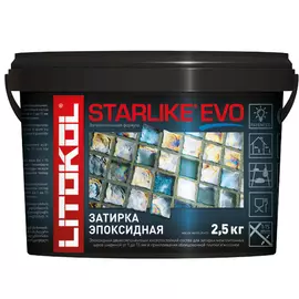 Эпоксидный состав для укладки и затирки мозаики LITOKOL STARLIKE EVO S.215 TORTORA 485260003