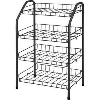 Узкая этажерка для обуви Nika 2 ЭТ2