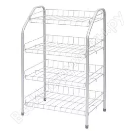 Узкая этажерка для обуви Nika