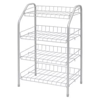 Этажерка Nika НИКА ЭТ2 ЭТ2/МС матовый серый