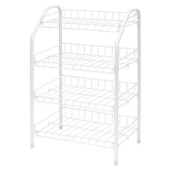 Этажерка Nika НИКА ЭТ2 ЭТ2/МБ матовый белый