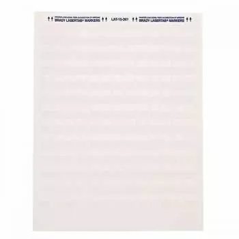 Этикетки для лазерного принтера lat-15-361-1 brady brd24564