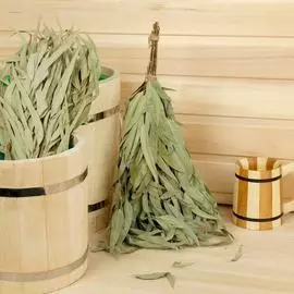 Эвкалиптовый веник для бани Добропаровъ