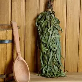 Эвкалиптовый веник для бани СИМАЛЕНД