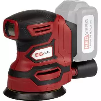Эксцентриковая аккумуляторная машина плоско-шлифовальная REDVERG RD-OS18/U2 00006686416