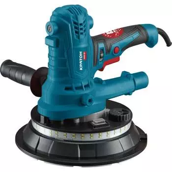 Эксцентриковая машина шлифовальная для стен и потолков Кратон WS-1000 3 05 05 003