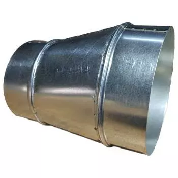 Эксцентриковый редуктор для круглых воздуховодов ООО Вентмаркет Red160x200eccentric