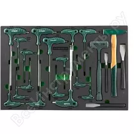 Набор торцевых шестигранных ключей Jonnesway