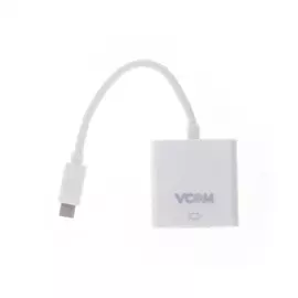 Кабель-адаптер vcom usb 3.1 type-c m - hdmi a/f/, 10gbps, 0,15m cu423