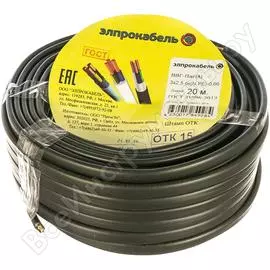 Малодымный негорючий твердый плоский кабель ВВГп-нгА LS ЭлПроКабель 4630017849086