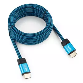Кабель cablexpert hdmi, 3 м, v1.4 m/m, синий cc-g-hdmi01-3m