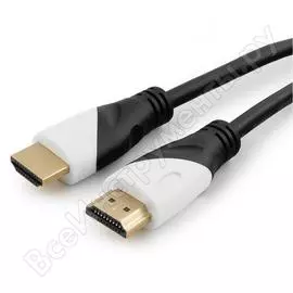 Кабель cablexpert hdmi серия silver, длина 4,5 м, v1.4, m/m, позолоченные разъемы, коробка cc-s-hdmi02-4.5m