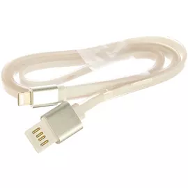 Кабель cablexpert usb 2.0 am/lightning 8p, 1м, мультиразъем usb a, серебристый металлик cc-apusbs1m