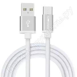 Кабель crown usb - microusb cmcu-3072m white cm000002132