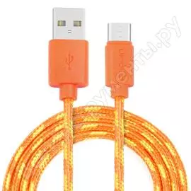Кабель crown usb - usb type-c cmcu-3042c orange cm000002115