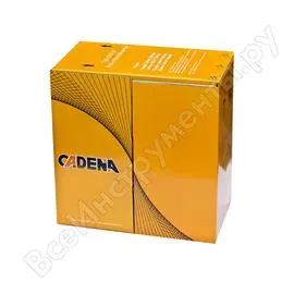 Кабель для компьютерных сетей cadena utp2-cat5e 24 awg pl, медный, в cadutp2pl-305mp