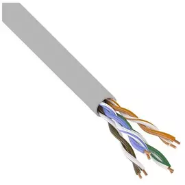 Кабель для компьютерных сетей cadena utp4-cat5e 24awg light медный, cadutp4lt-100 mp