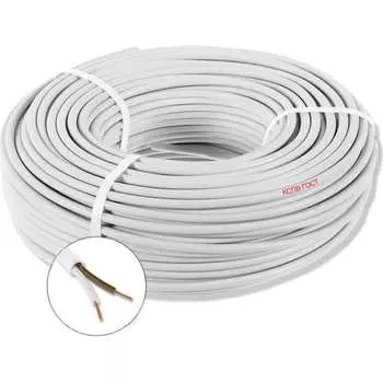 Кабель для пожарной и охранной сигнализации ПРОВОДНИК кспв 2x0.5 мм2, 1м OZ67783L1